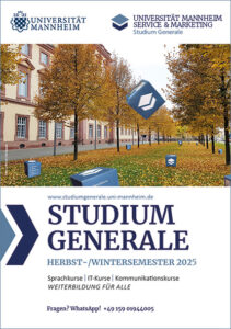 Studium Generale Broschüre HWS 2025
