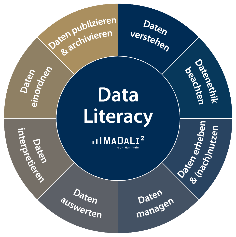 Grafik Übersicht Data Literacy