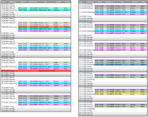 2025 HWS IT-Kurse - Überblick